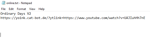 Voices of the Void setup example